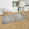 thumbnail image 3 of Kitchen Rugs, Oushak Rugs, Vintage Style Rug, Area Rug, Large Rug, Farmhouse Rugs, Gray Rug, Modern Rugs, Salon Rugs, Step Rug, Small Rugs, 3.3'x9.2' - 100x280 cm, 3 of 8