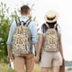 thumbnail image 4 of Disketp Wine 1 Mochila de Lona Estampada, Mochila Escolar de Viaje Ligera para Estudiantes y Portátil-Small, 4 of 5