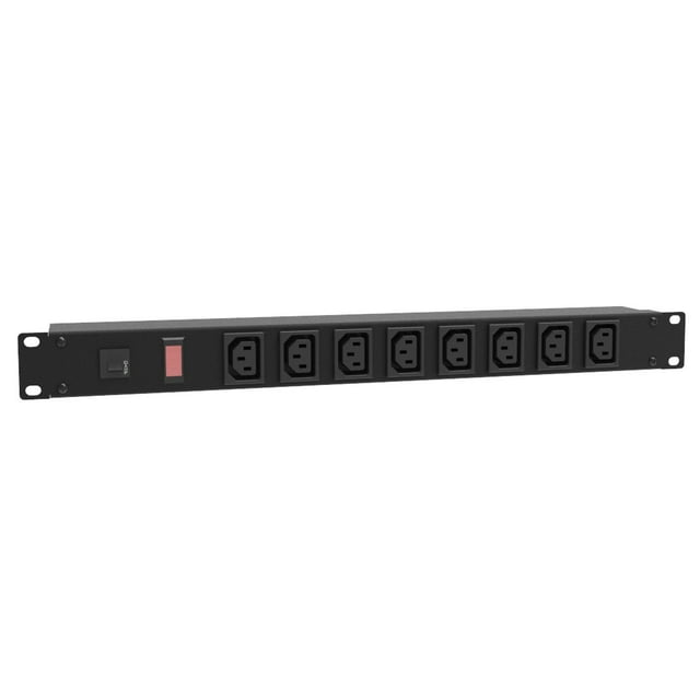 1582T8E1BK - POWER BAR RACK MOUNT 8 O/LET FRONT FACING 19IN 1U C13-8