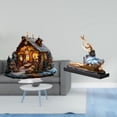 thumbnail image 2 of Adorno De Bailarina De Ballet Acrílico 2D, Decoración De Mesa Independiente Con Base Para Fiesta, Hogar, Estantería, Festival, Dormitorio, Estatua De Bailarina, Figura De Escritorio De, 2 of 8