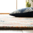 thumbnail image 4 of SAFAVIEH Aspen Dulcibella Geometric Wool Area Rug, Orange/Fuchsia, 8' x 10', 4 of 7