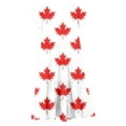 thumbnail image 5 of GDREDA Robes Boho pour Fille 2025 Imprimé Drapeau du Canada Robe Florale pour Filles Fête du Canada Rouge & Blanc Imprimé Feuille d'Érable à Volants et Poches Robe de Fête Confortable pour Canadienne, 5 of 5
