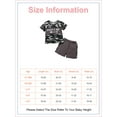 thumbnail image 2 of 4T Baby Boys Clothes 5T Toddler Boys Summer 2PCS Outfits Letter Print Short Sleeve Camouflage Tops Gray Shorts Set, 2 of 8