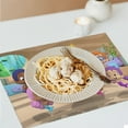 thumbnail image 6 of BUBBLE GUPPIES Place Mats, Decorative Placemats Set of 4 Washable Table Mats for Indoors & Outdoors Dining Table Setting Birthday Party Supplies, 12 X 18 Inch, 6 of 8