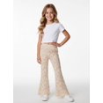 thumbnail image 3 of Girls Flare Pants, AI Digital Print Bell Bottoms,All-Season Sizes 3-13Y, 3 of 6