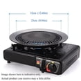 thumbnail image 7 of Korean Style Stovetop, Traditional BBQ Grill Pan, Cauldron Lid Shape, Stainless Steel Non-Stick Roasting Round Barbecue Grill Pan for Indoor Outdoor Camping BBQ, Roasting, 1Pc(Black,9.8x9.8"), 7 of 7