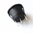 thumbnail image 3 of Youkk Stebela 5pcs Mini Round Boat Rocker Power Switches 12A/250V 2 Pin ON-Off Plastic Push Button Switch 27x22x22 mm 1Set, 3 of 6
