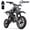 BLACK, variant on Aoemoe Kids Dirt Bike, Perfect Starter Gas Dirt Bike for adventure,Sturdy 40cc dirt bike for Beginner 45×24×16in,4-Stroke,RED