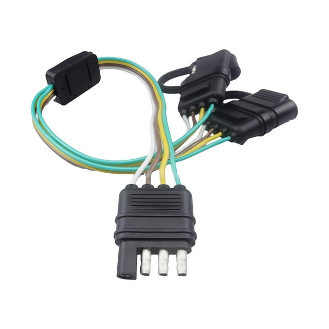 Extensión universal del arnés de cableado del remolque para la barra de luz LED de la puerta trasera del freno del coche: ¡mejore el de ilumin