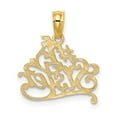 thumbnail image 4 of FB Jewels 14K Yellow Gold #1 Sister Pendant, 4 of 4