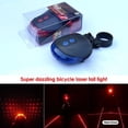 thumbnail image 2 of 4x Bike Tail Light Usb Rechargeable Led Bright Rear Red Bike Light Cycling Safety For Night Riding Lighting Back Bicycle Taillights, 2 of 5