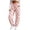 Pink 21, variant on Karymi Polka Dot Print Jogger Pants for Women, Elastic Waist with Drawstring, Casual Trousers with Side Pockets
