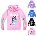 thumbnail image 2 of Bluey Kids Niños Niñas Sudadera con Capucha Informal Sudadera con Capucha Jersey Tops-Rosa-150cm Sincero Electrónica, 2 of 3