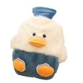 thumbnail image 1 of Hot Water Bottle with Cute Fleece Cover, for Neck, Shoulders, Dysmenorrhea Pain Relief (blue 750ml), 1 of 5