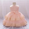 thumbnail image 5 of Delliss Tutu Dress for Girls Sparkly Sequin Tulle Tutu Dress 6M-3Y Birthday Wedding Party Dress Toddler Girls Ball Gown Dress, 5 of 9