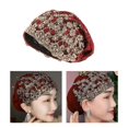 thumbnail image 3 of Sombrero de encaje de mujer Colcomx Slouchy Rojo, 3 of 8