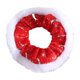 thumbnail image 2 of Coletero para mujer, accesorio para el pelo, tocado, suave, ligero, anillos para el pelo, lazo navideño, cuerda para el pelo copo de nieve rojo, 2 of 9