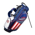 thumbnail image 5 of Hot-Z Golf Previous Season USA Flag Stand Bag Blue/White/Red, 5 of 6