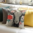 thumbnail image 3 of SHANXI  Pattern Throw Pillow Covers Animal Print Pillows Cover for Sofa Couch 24x24in, 3 of 5