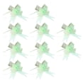 thumbnail image 2 of Matsuzay 10 Uds. De guirnaldas multicolores ligeras de belleza con lazo, decoración romántica hecha a mano, regalos de arte Latte, manija de Kits de decoración para fiestas Verde, 2 of 6