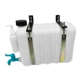 thumbnail image 2 of Tanque de almacenamiento de agua de 14 litros para montar en vehículo, ahorra espacio con grifo para obras de construcción, ligero, práctico y Con soporte, 2 of 8