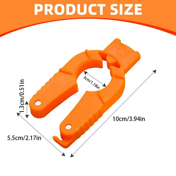 Clearance Sale！3PCS Plastic Bottle Cap Opener Water orange Can Opener Multi Purpose Water for Hands Seniors