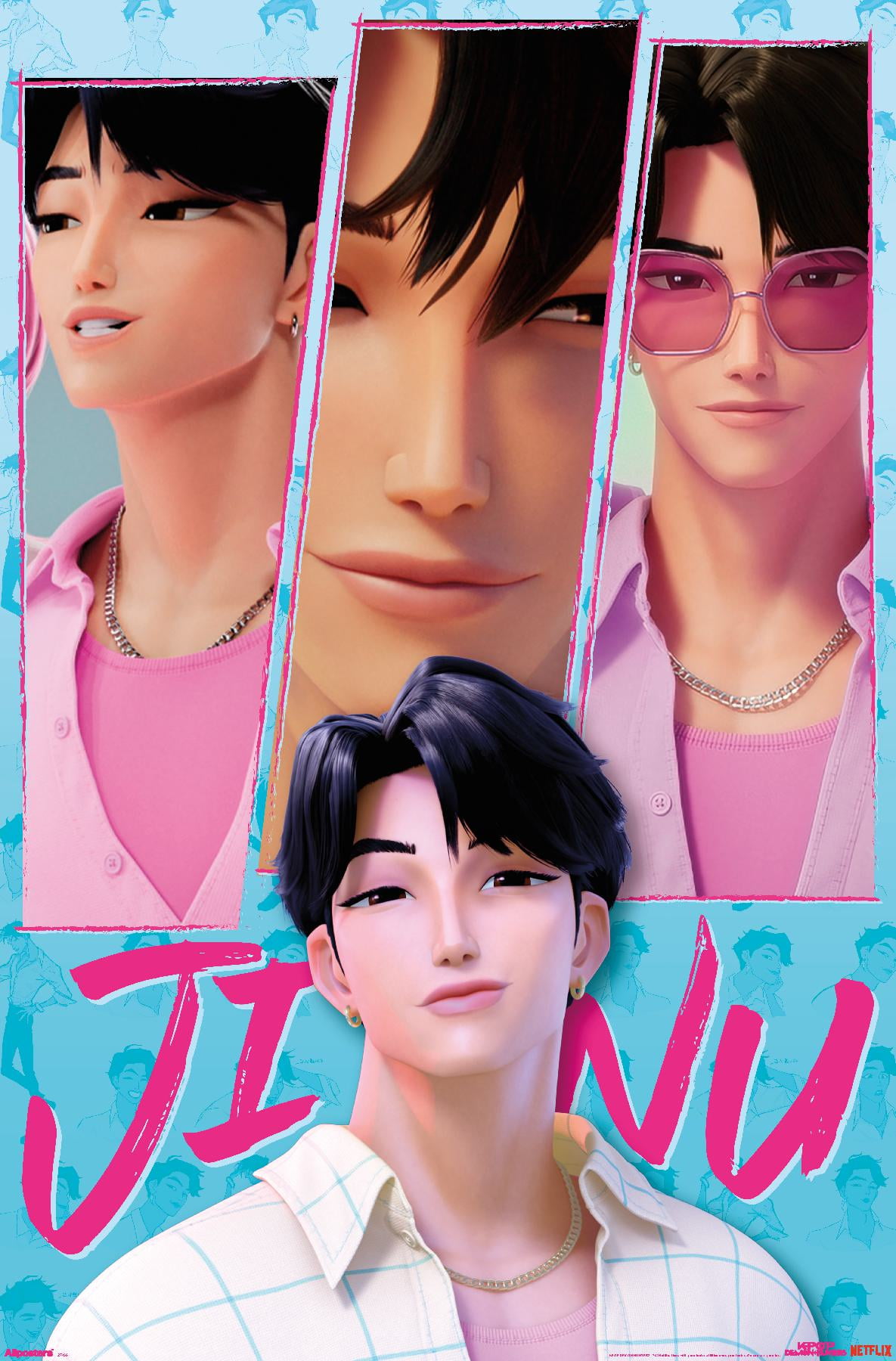 Netflix KPop Demon Hunters (2025) - Saja Boys Jinu Wall Poster