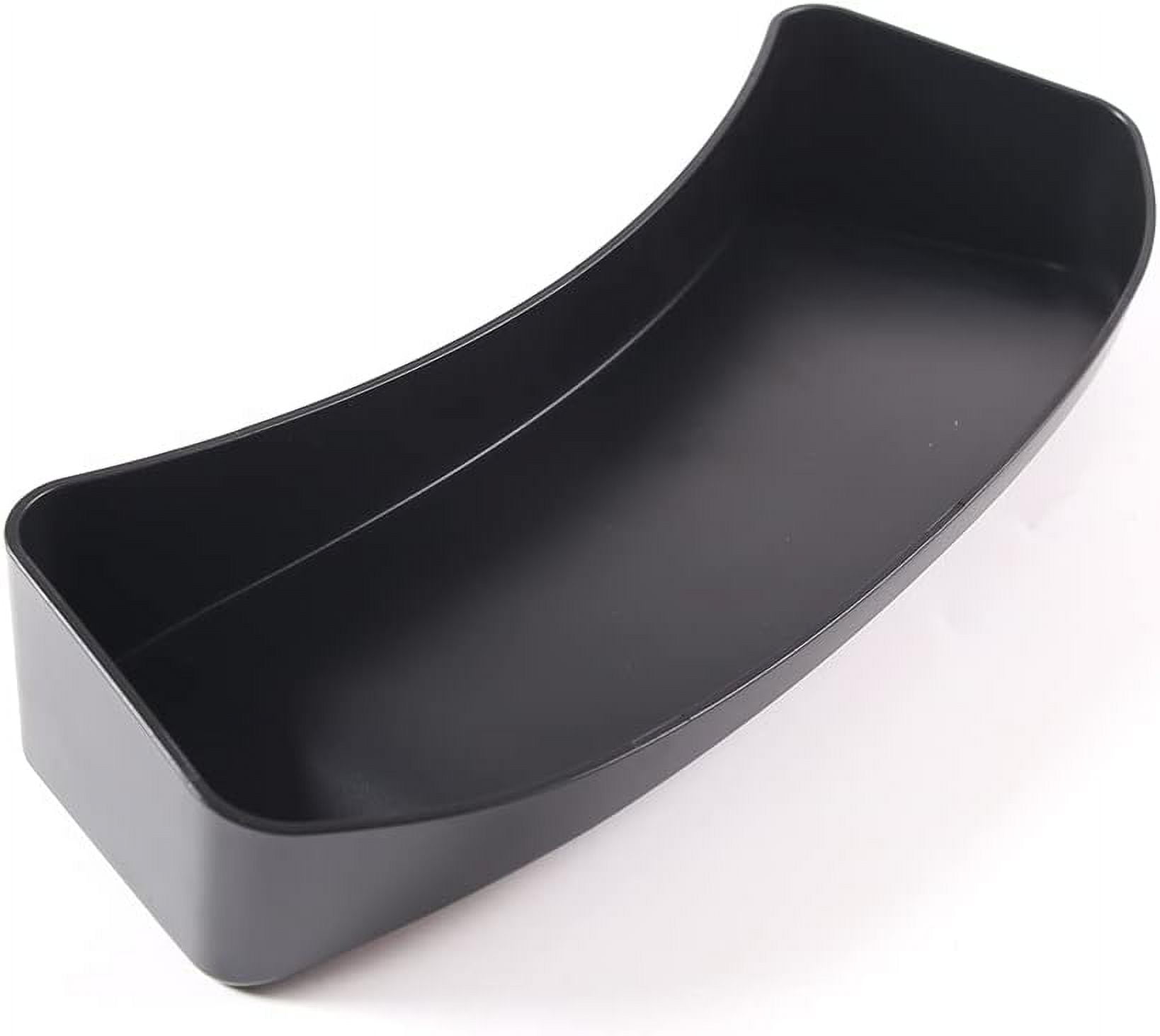 TINKI Car Accessories Seat Gap Filler Phone Holder Storage Box Organizer Tray For Chevrolet Corvette C7 2014-2019 Seats Rear Row Center Console Organizer Storage