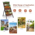 thumbnail image 5 of WEGFTDUOP 5-Tier Vertical Raised Garden Bed with 5 Planter Boxes - Freestanding Metal Planter for Vegetables, Herbs & Flowers Seeds Patio Balcony Greenhouse, 5 of 7