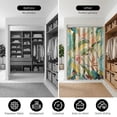 thumbnail image 6 of Dznils Tropical Leaf Shower Curtain, Boho Green Palm Leaves Bathroom Shower Curtains, Waterproof Fabric Machine Washable with 12 Hooks, 72" x 72", 6 of 8