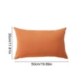 thumbnail image 3 of LEHOZIHEQ Plaid Pillows Case, Orange Plaid Decorative, 11.8×19.7 Inch Farmhouse Gingham Square Cushion Case, for Indoor Couch Bed or Outdoor Porch Patio, 3 of 9