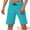 Blue, variant on Men's Drawstring Swim Shorts Elastic Waist Board Shorts 30 Blue