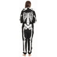 thumbnail image 5 of Just Love One‑Piece Pajamas (Skeleton Front and Back Print, Medium), 5 of 6