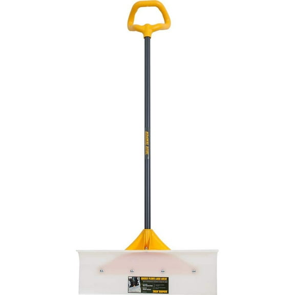 24 in. Industrial Grade Snow Pusher with Versa Grip