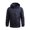 Dark blue, variant on Men Outdoor Windproof Waterproof Hooded Jacket Field Climbing Warm Thin Outwear 2024 Male Fall Winter Hiking Camping Clothes (Black,4XL)