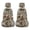 Brown Deer, variant on KUIFORTI Grey Camouflage UTV Seat Covers Seats Cover with Headrest Covers Easy Installation Water-Resistant Outdoor Seat Cover Set for Yamaha Rhino 700 660 450 2004-2021