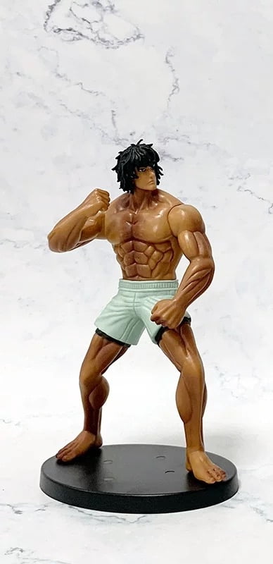 Newly Kengan Ashura Figure Kure Raian Figure Fighting Anime Figures 18cm/7.1inch Handmade PVC Game Character Model Decoration Craft Gift (Ashura)
