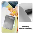 thumbnail image 4 of Shisuyan 20Pcs Metallic Silver Cardstock Paper Foil Board Sheets Mirror Finish Surface For Crafting Invitations Decor, 4 of 9