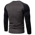 thumbnail image 2 of Luxalzxs Active Long Sleeve Tops for Men Basic Casual Pullover T Shirts Quick Dry Moisture Wicking Sun Protection Workout Compression Shirts Raglan Sleeve Muscle Bodybuilding Running Fitness Tops, 2 of 3