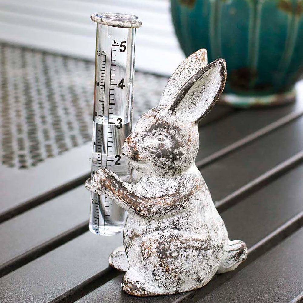 Bunny Rain Gauge by Colonial Tinworks