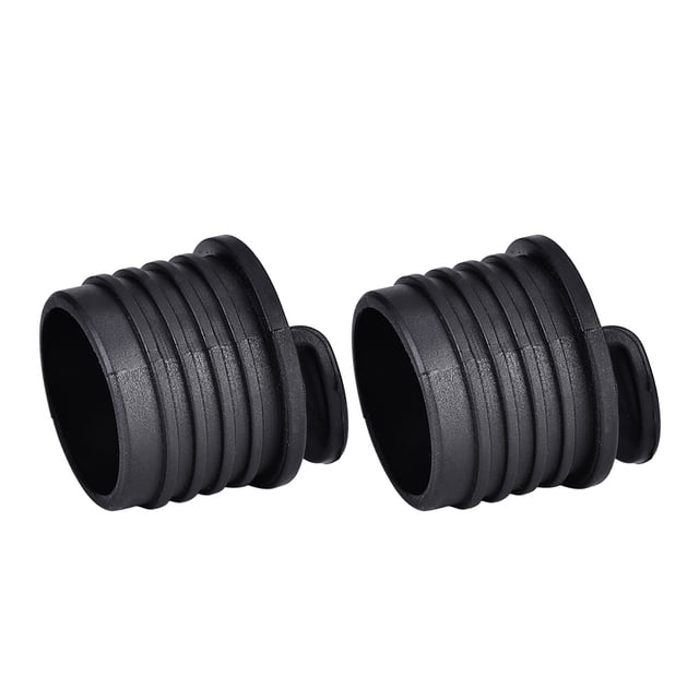 Tapones de Tapón para canoa y kayak para barco, ligeros, portátiles, de goma, para kayak oceánico, color negro, 4 uds.