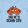 thumbnail image 4 of Inktastic Ocean City Maryland Cute Crab Boys or Girls Baby T-Shirt, 4 of 5