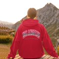 thumbnail image 4 of CAIVO Hoodies For Women Casual Hooded Sweatshirt Funny Letter Print Pullover Long Sleeve Hoodie For Daily Wear Loose Fit Comfortable Athletic Tops, 4 of 8