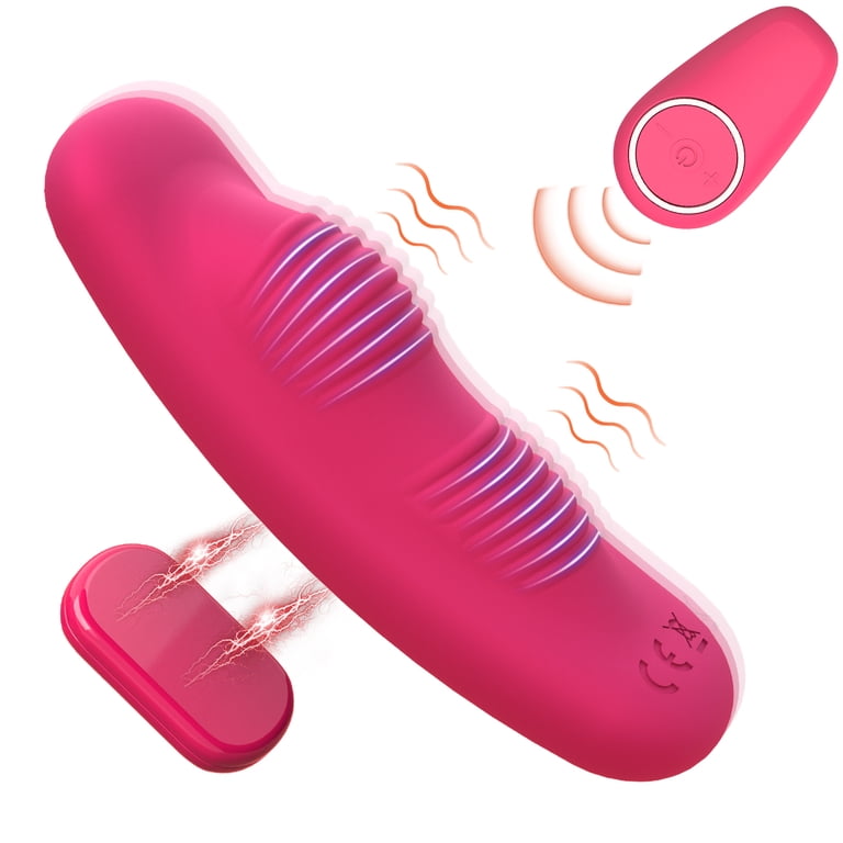 sex clips toys Areskey Vibrating Panties with Magnetic Clip with Remote Control, Sex Toys  Butterfly Vibrators for Women with 10 Vibration Modes, Waterproof Wearable  Rose Vibrator for Couples