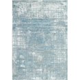 thumbnail image 1 of Dynamic Rugs LD9129863150 7 ft. 10 in. x 10 ft. 10 in. Leda 9863 Rectangle Modern Area Rug - 150 Ivory & Blue, 1 of 1
