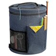 thumbnail image 3 of Bolsa de almacenamiento para herramientas de tejer, hilo de hilo, ganchillo, bolsas de almacenamiento diario para el hogar, 3 of 3
