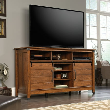 Cherry Rectangular Credenza - Sauder Carson Forge Credenza