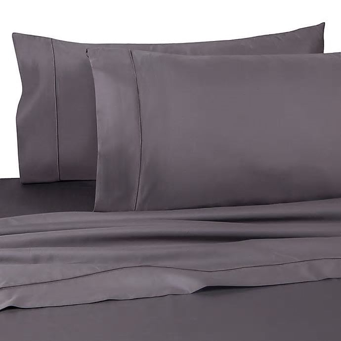 Wamsutta Dream Zone 725ThreadCount King Pillowcases in Grey (Set of 2