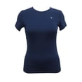 thumbnail image 1 of Playera Danskin para Mujer, Manga Corta Azul Talla EG, 1 of 4