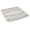 Warm Gray & Clear, variant on Spectrum Diversified Designs Cora 13 in. L X 11 in. W X 1 in. H Plastic Sink Mat